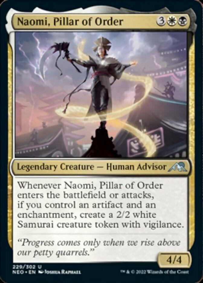 Naomi, Pillar of Order: Kamigawa: Neon Dynasty