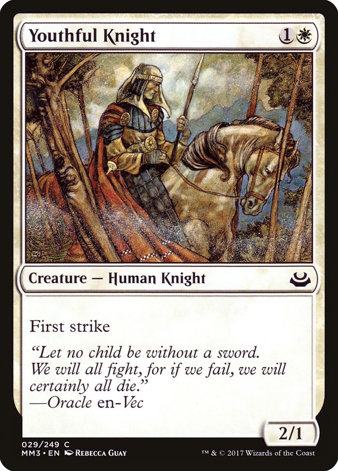 Youthful Knight: Modern Masters 2017