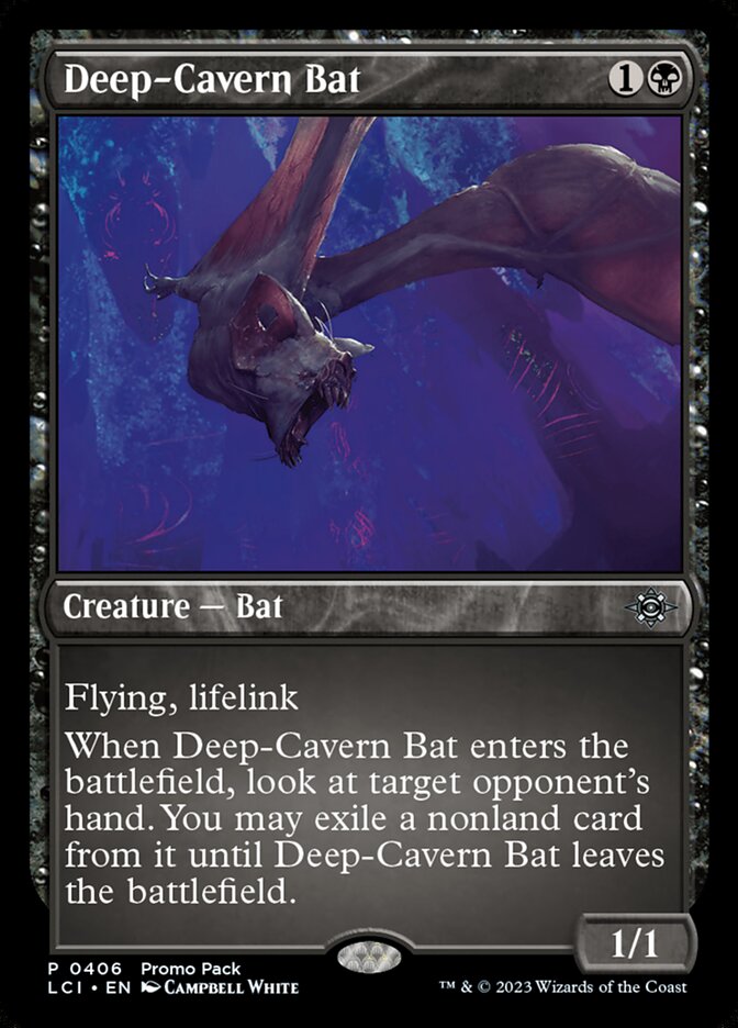 Deep-Cavern Bat - (Foil): Lost Caverns of Ixalan