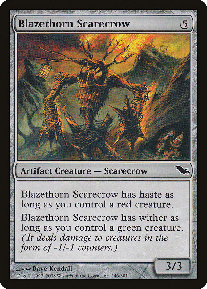 Blazethorn Scarecrow: Shadowmoor