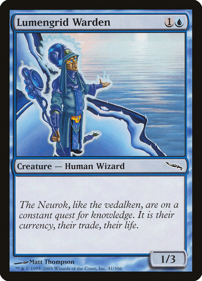 Lumengrid Warden: Mirrodin