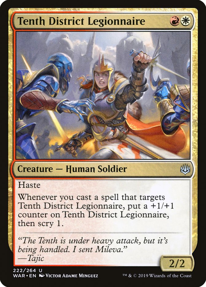 Tenth District Legionnaire - (Foil): War of the Spark