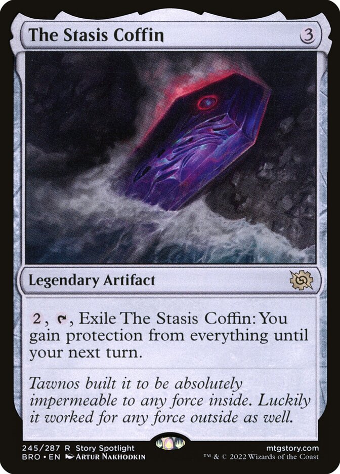 The Stasis Coffin - (Foil): The Brothers' War