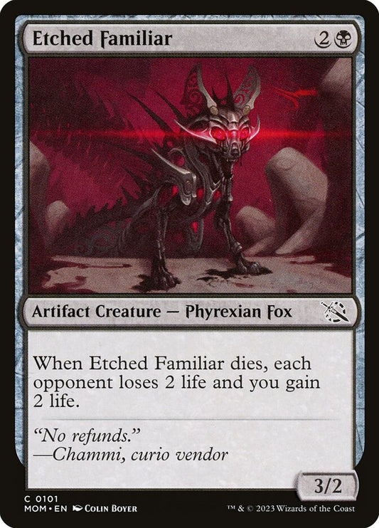 Etched Familiar: March of the Machine