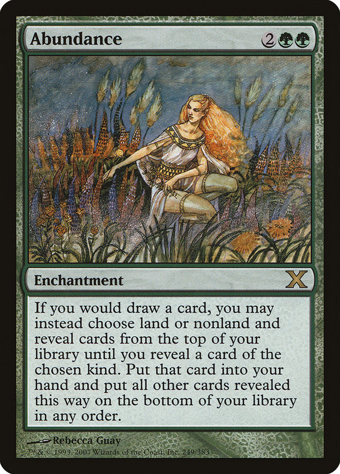 Abundance - (Foil): Tenth Edition