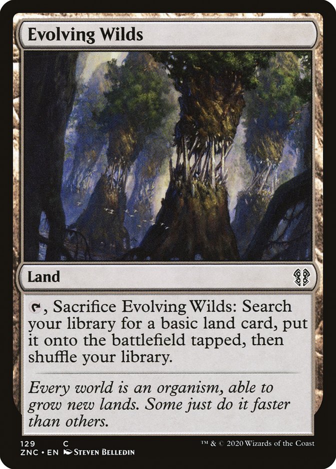 Evolving Wilds: Zendikar Rising Commander