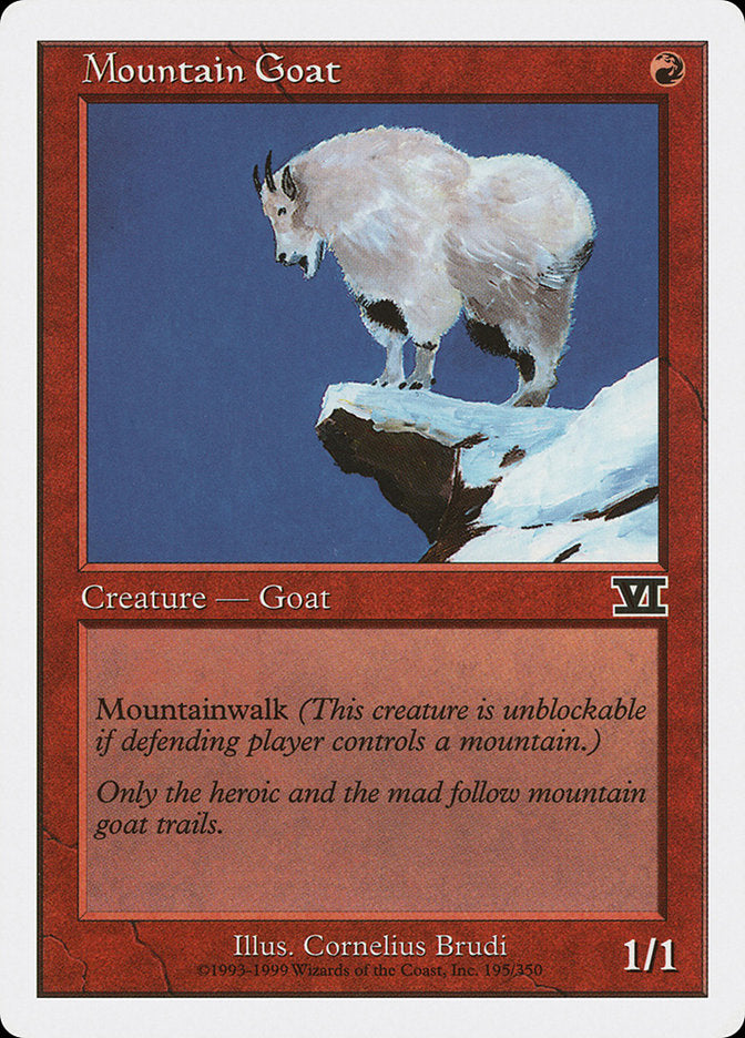 Mountain Goat: Classic Sixth Edition