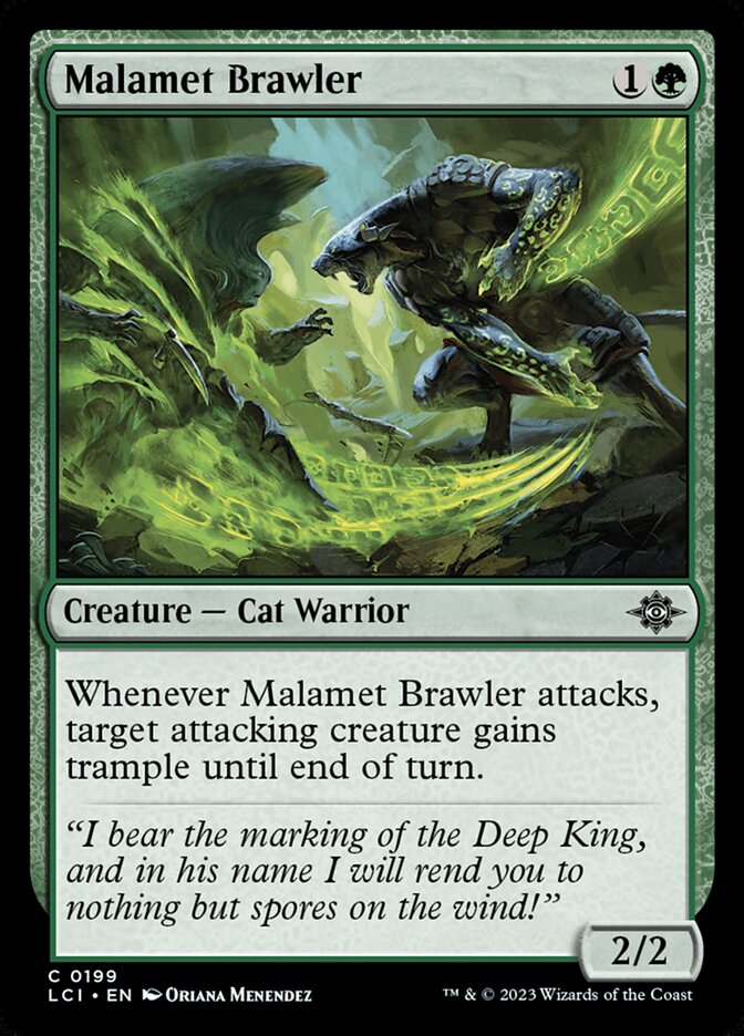Malamet Brawler - (Foil): Lost Caverns of Ixalan