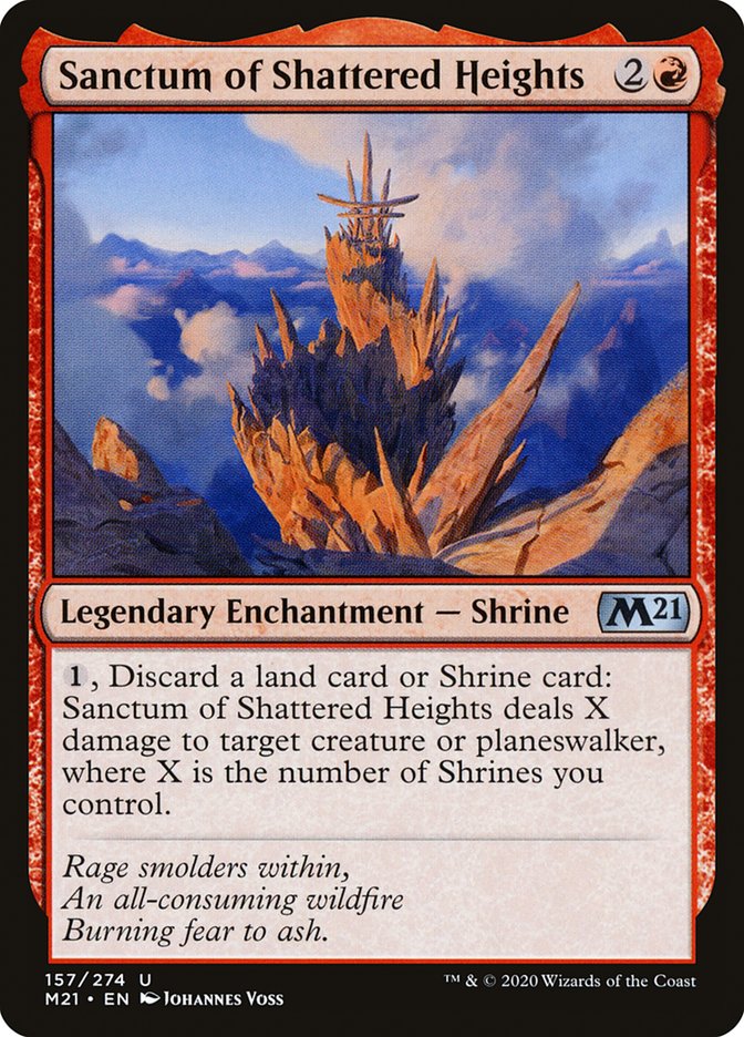 Sanctum of Shattered Heights - (Foil): Core Set 2021