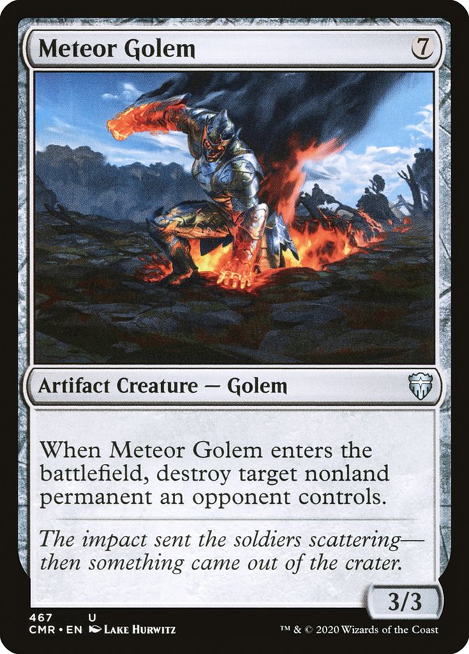 Meteor Golem: Commander Legends