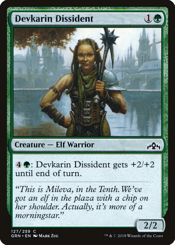 Devkarin Dissident - (Foil): Guilds of Ravnica