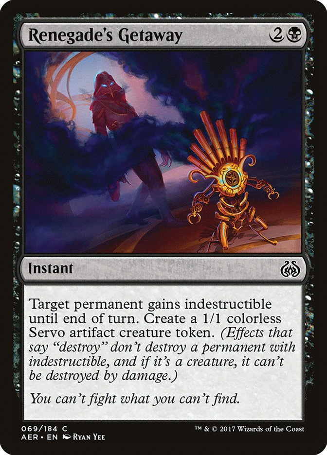 Renegade's Getaway - (Foil): Aether Revolt