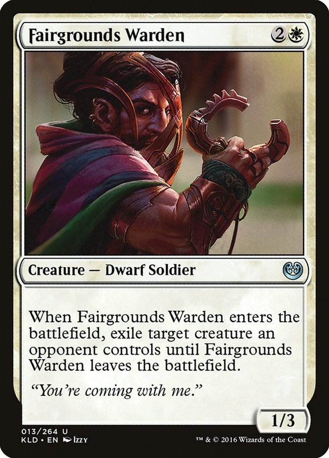Fairgrounds Warden - (Foil): Kaladesh