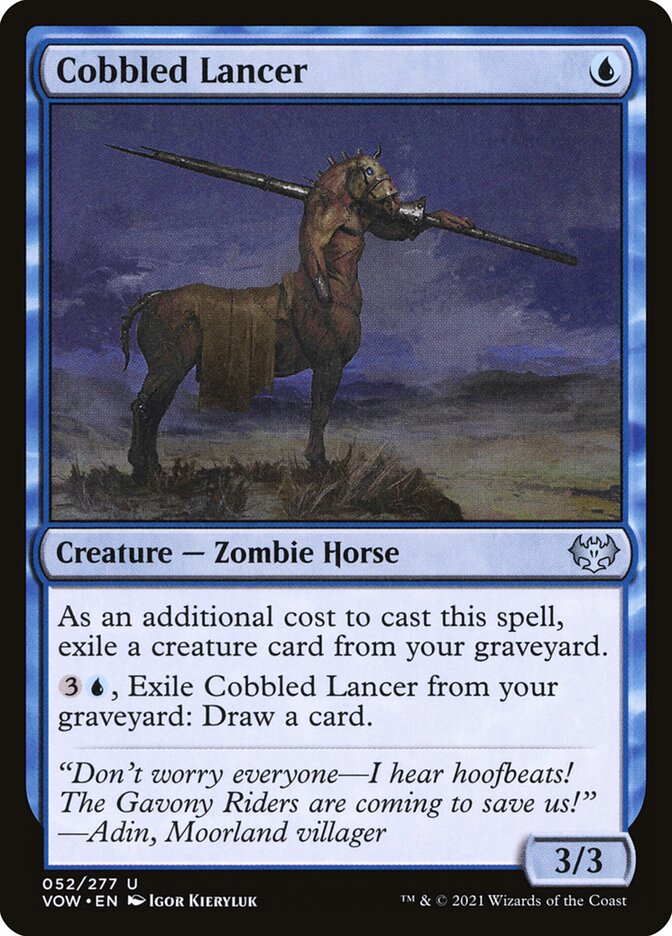 Cobbled Lancer: Innistrad: Crimson Vow