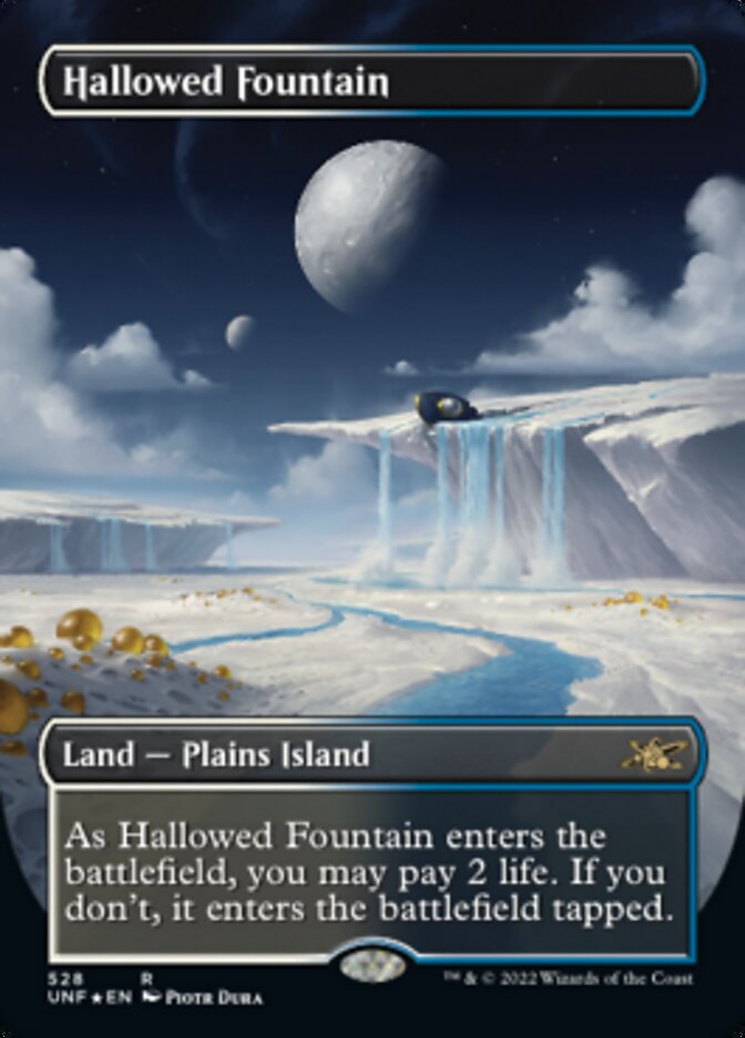 Hallowed Fountain - (Foil): Unfinity