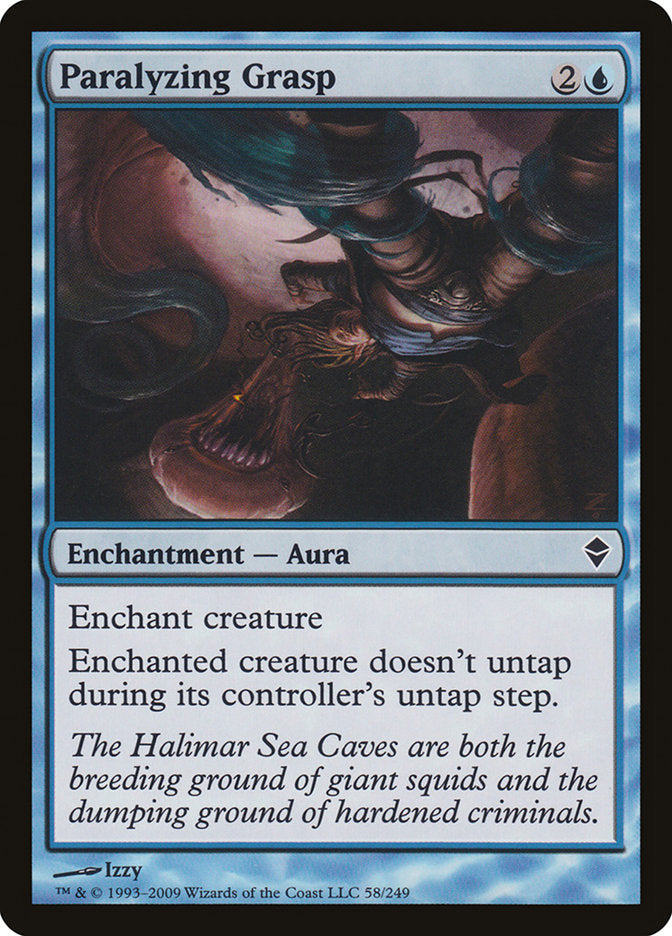 Paralyzing Grasp: Zendikar