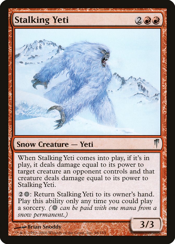 Stalking Yeti: Coldsnap