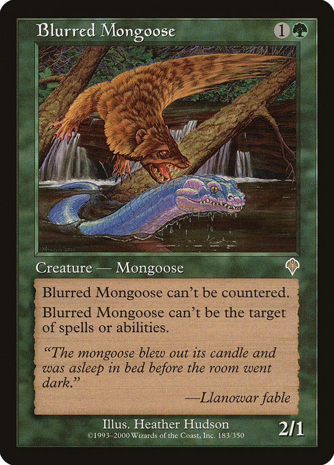 Blurred Mongoose - (Foil): Invasion