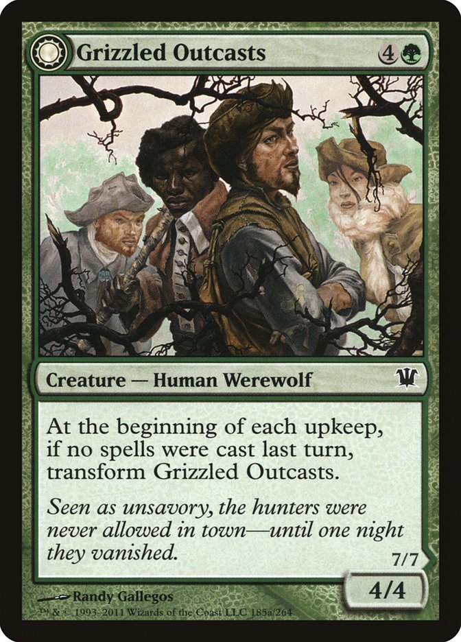 Grizzled Outcasts // Krallenhorde Wantons: Innistrad
