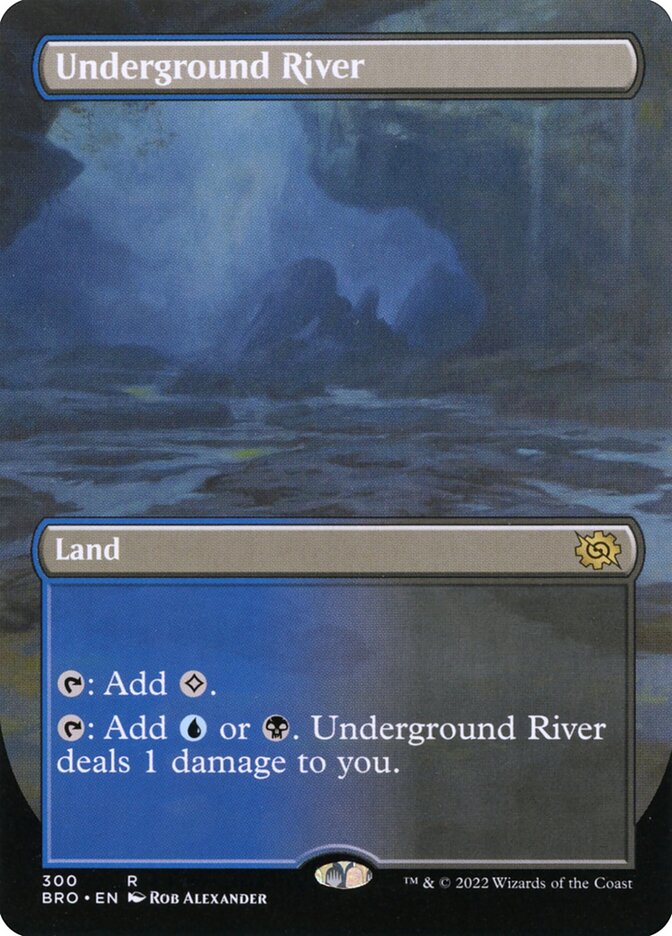 Underground River (Borderless) - (Foil): The Brothers' War