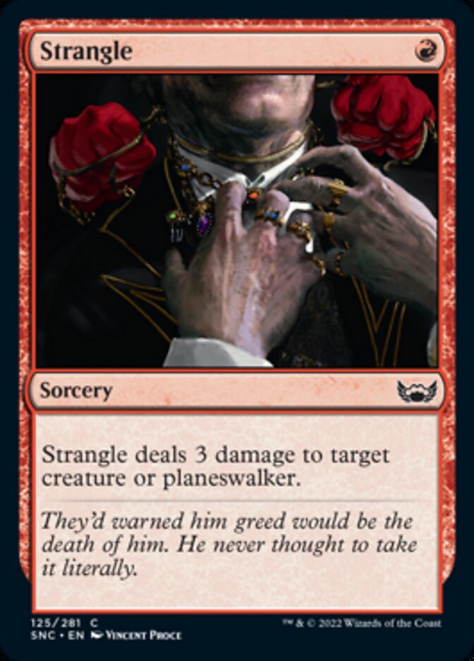 Strangle - (Foil): Streets of New Capenna
