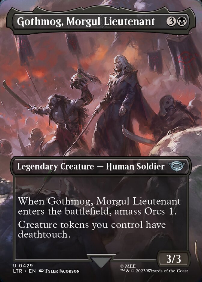 Gothmog, Morgul Lieutenant (Borderless): The Lord of the Rings: Tales of Middle-earth