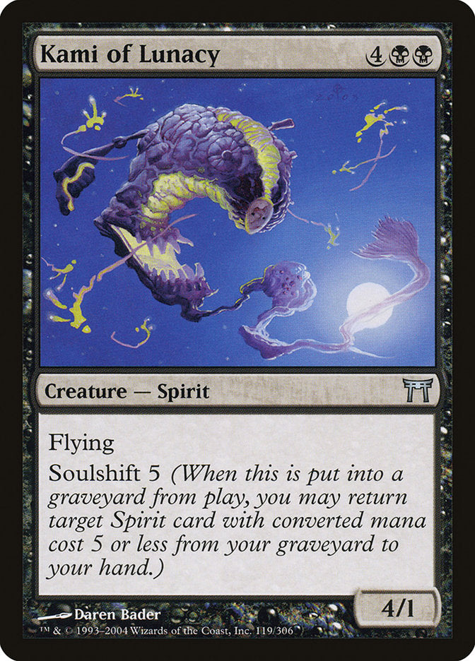 Kami of Lunacy - (Foil): Champions of Kamigawa