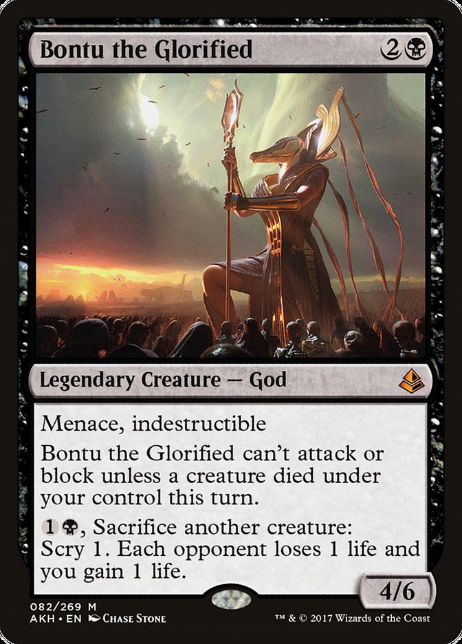Bontu the Glorified - (Foil): Amonkhet