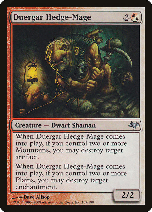 Duergar Hedge-Mage: Eventide