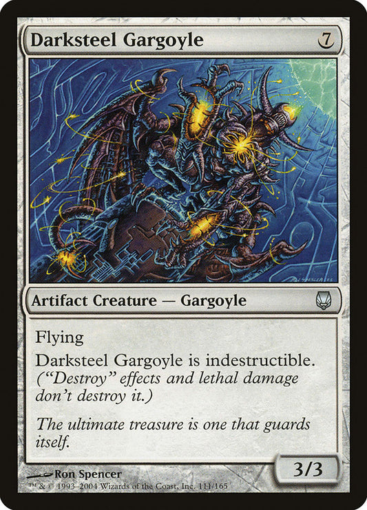 Darksteel Gargoyle: Darksteel