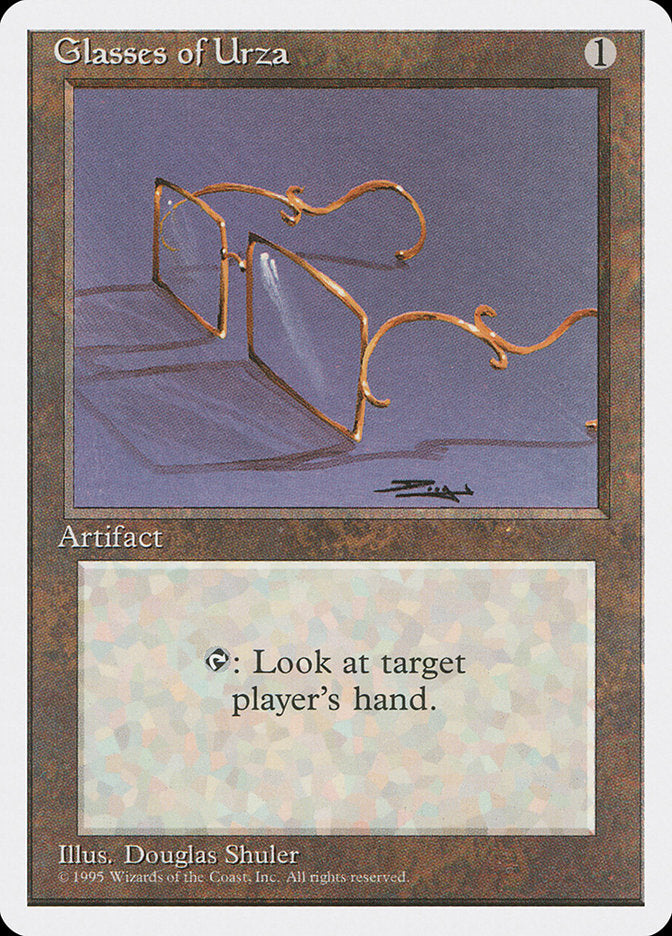 Glasses of Urza: Fourth Edition