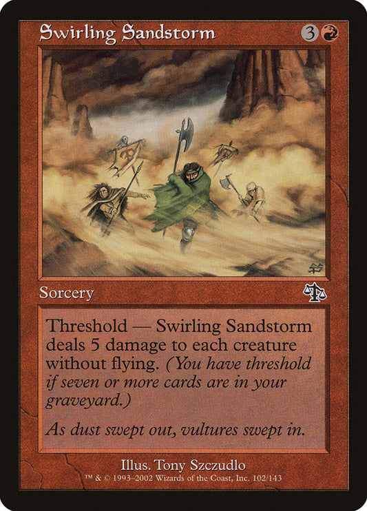 Swirling Sandstorm: Judgment