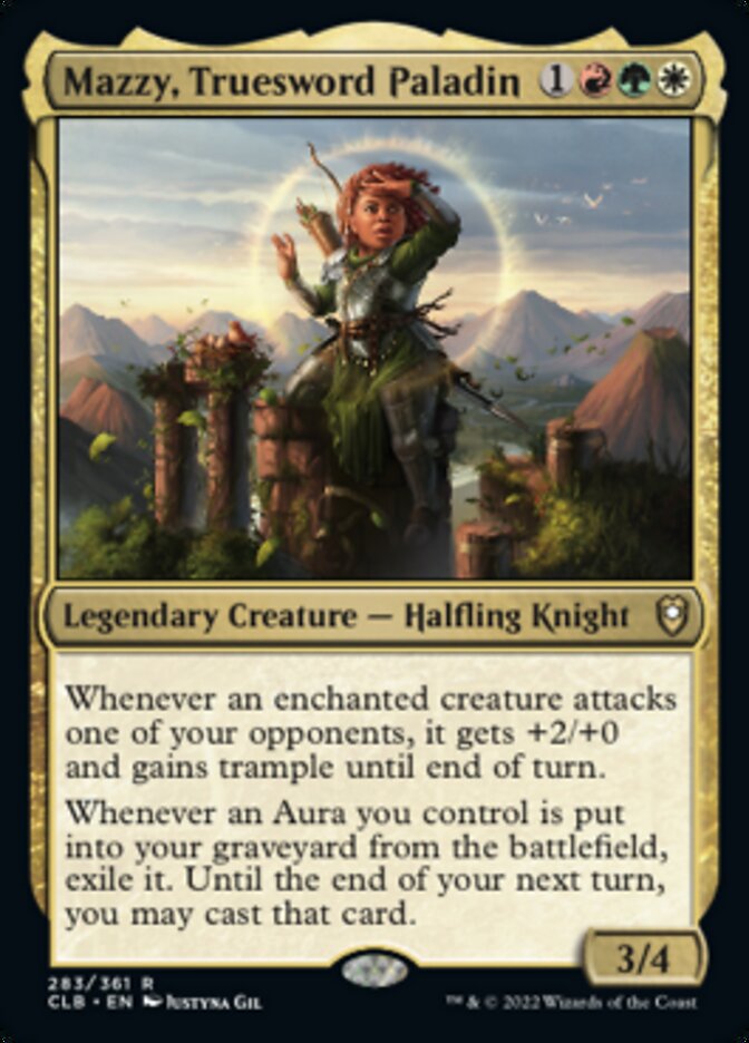 Mazzy, Truesword Paladin: Commander Legends: Battle for Baldur's Gate