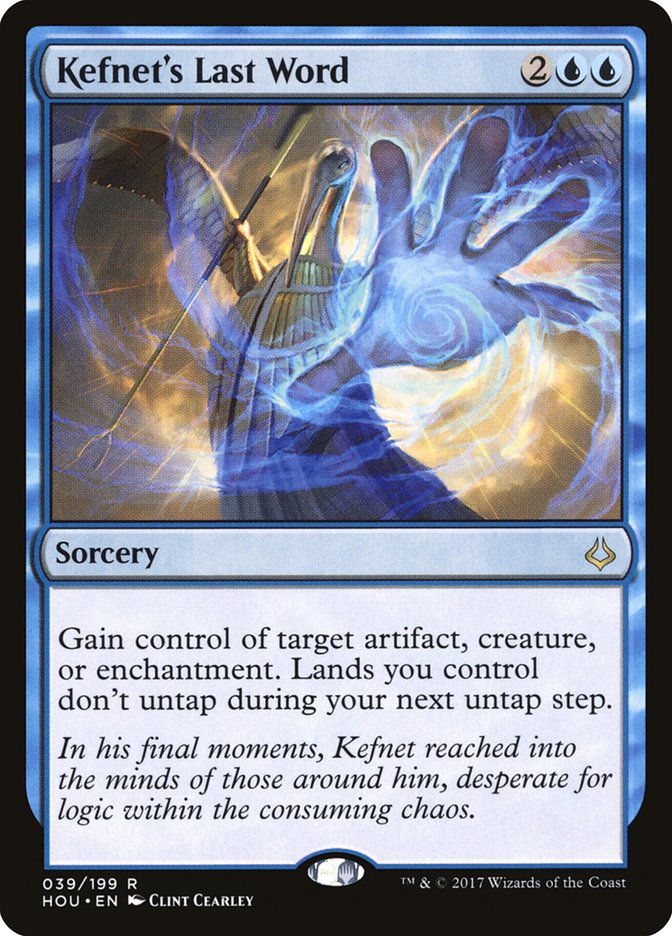 Kefnet's Last Word - (Foil): Hour of Devastation
