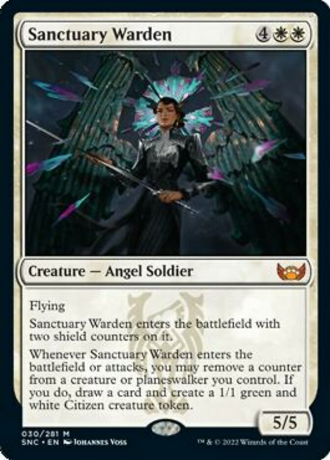 Sanctuary Warden - (Foil): Streets of New Capenna