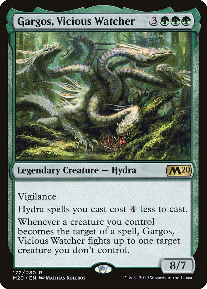 Gargos, Vicious Watcher: Core Set 2020