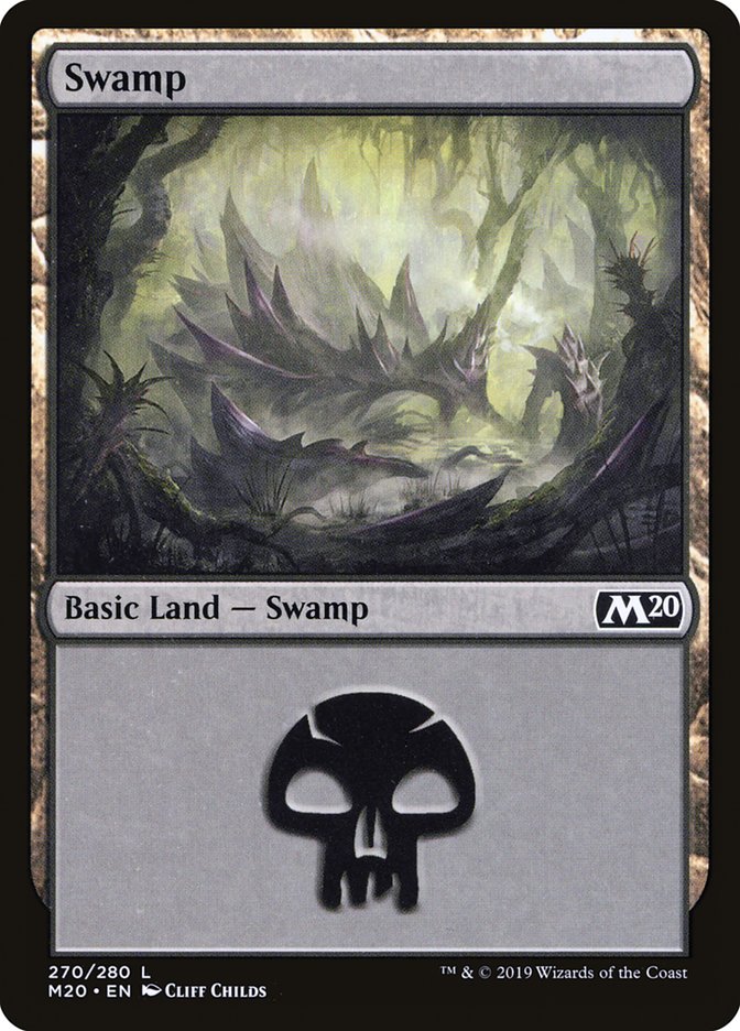 Swamp (#270): Core Set 2020