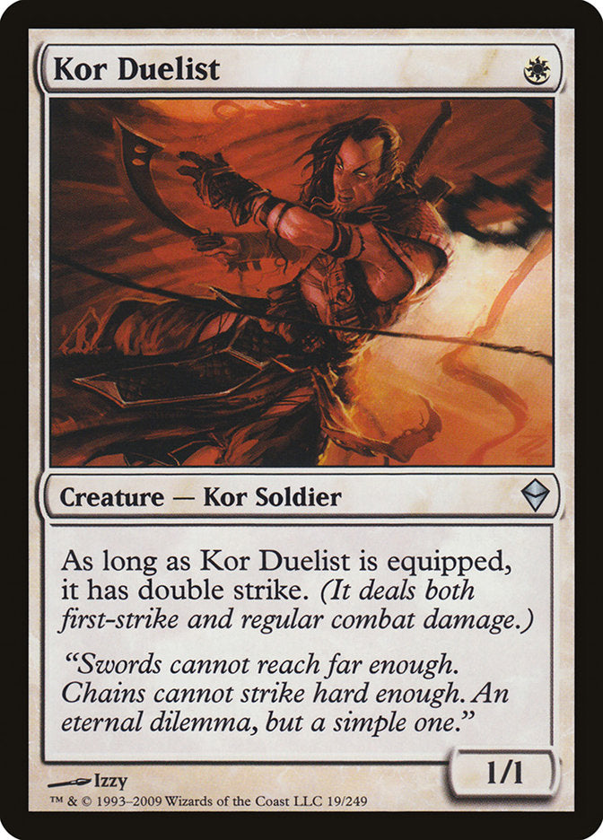 Kor Duelist: Zendikar