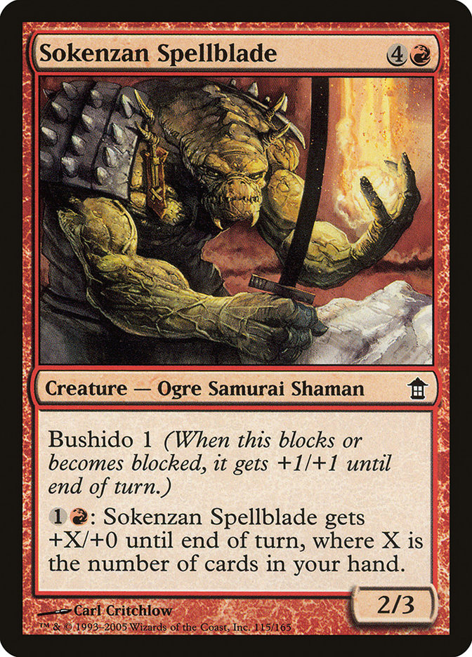 Sokenzan Spellblade: Saviors of Kamigawa