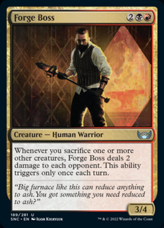 Forge Boss - (Foil): Streets of New Capenna