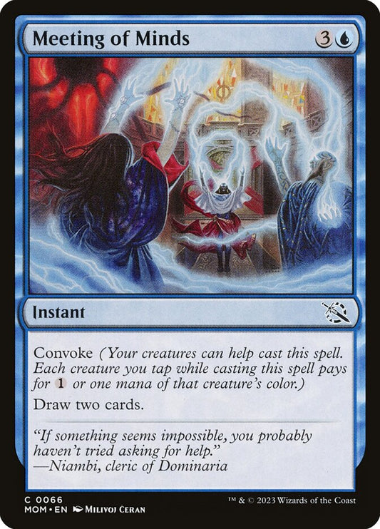 Meeting of Minds - (Foil): March of the Machine