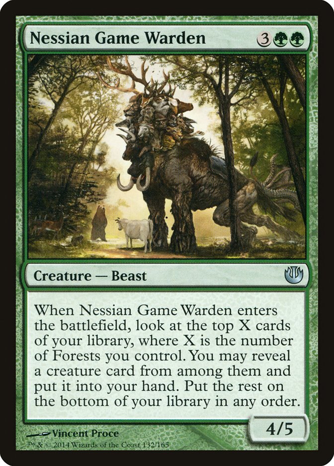 Nessian Game Warden - (Foil): Journey into Nyx