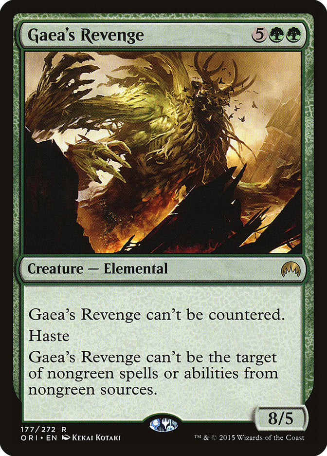 Gaea's Revenge - (Foil): Magic Origins