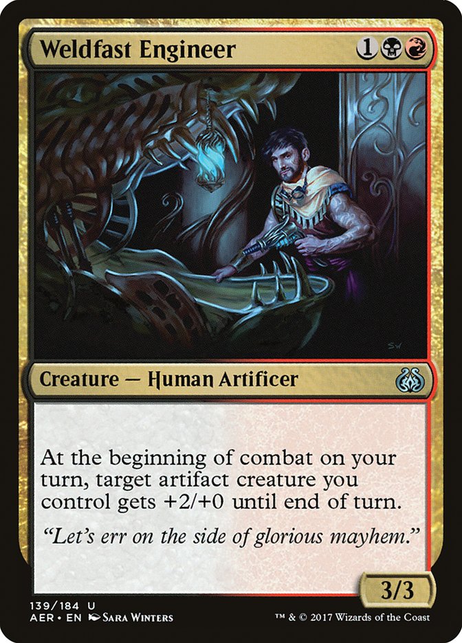 Weldfast Engineer - (Foil): Aether Revolt