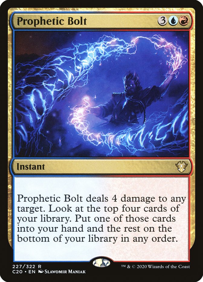 Prophetic Bolt: Commander 2020
