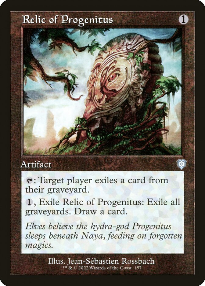 Relic of Progenitus (Retro Frame): The Brothers' War Commander