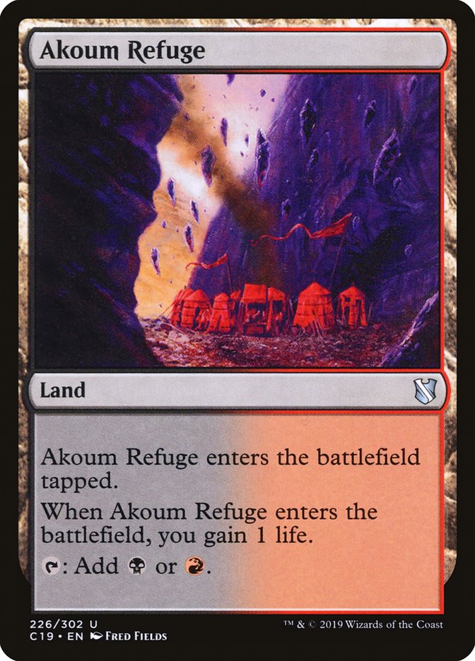 Akoum Refuge: Commander 2019