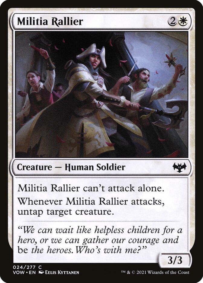 Militia Rallier: Innistrad: Crimson Vow