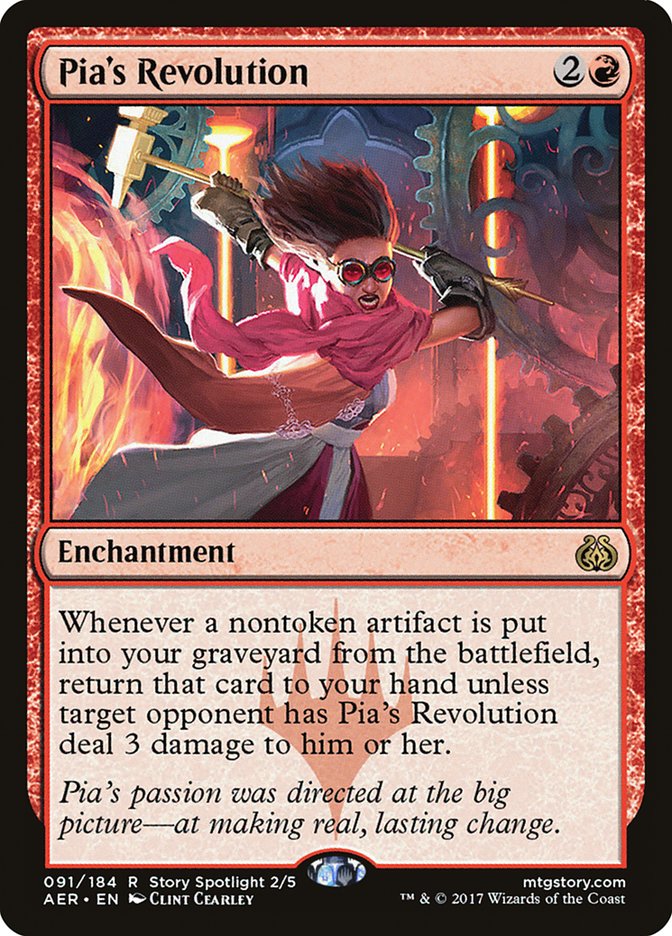 Pia's Revolution - (Foil): Aether Revolt