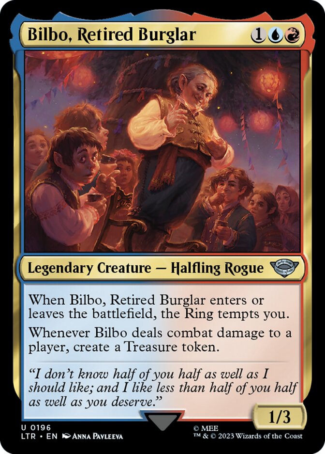 Bilbo, Retired Burglar - (Foil): The Lord of the Rings: Tales of Middle-earth